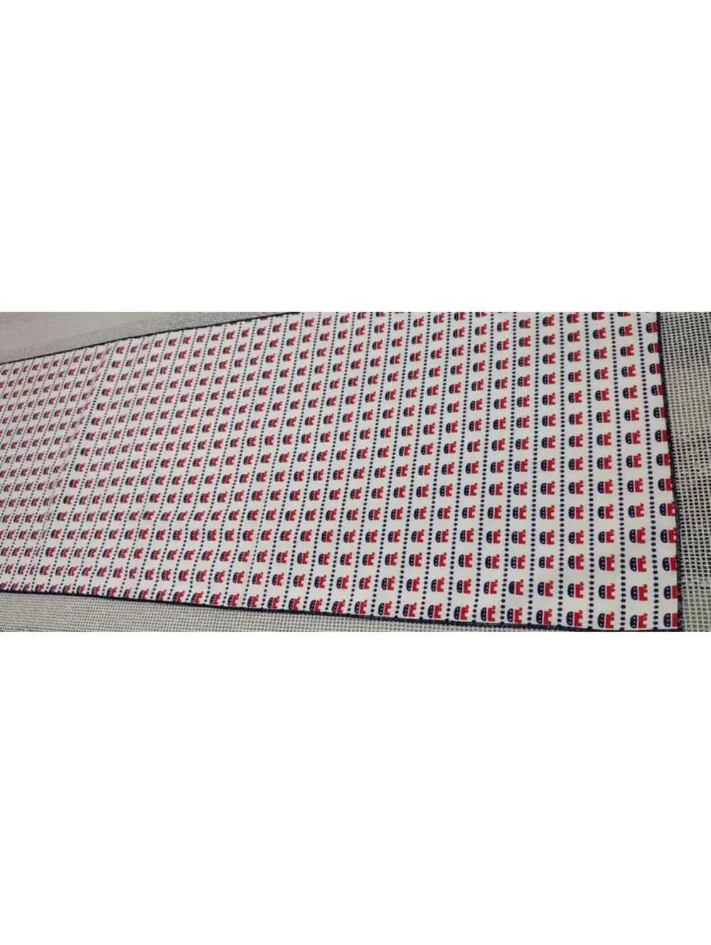 USA Vintage 1976 1776 Usa Wide Large Scarf Elephant GOP REPUBLICAN Authentic 70s